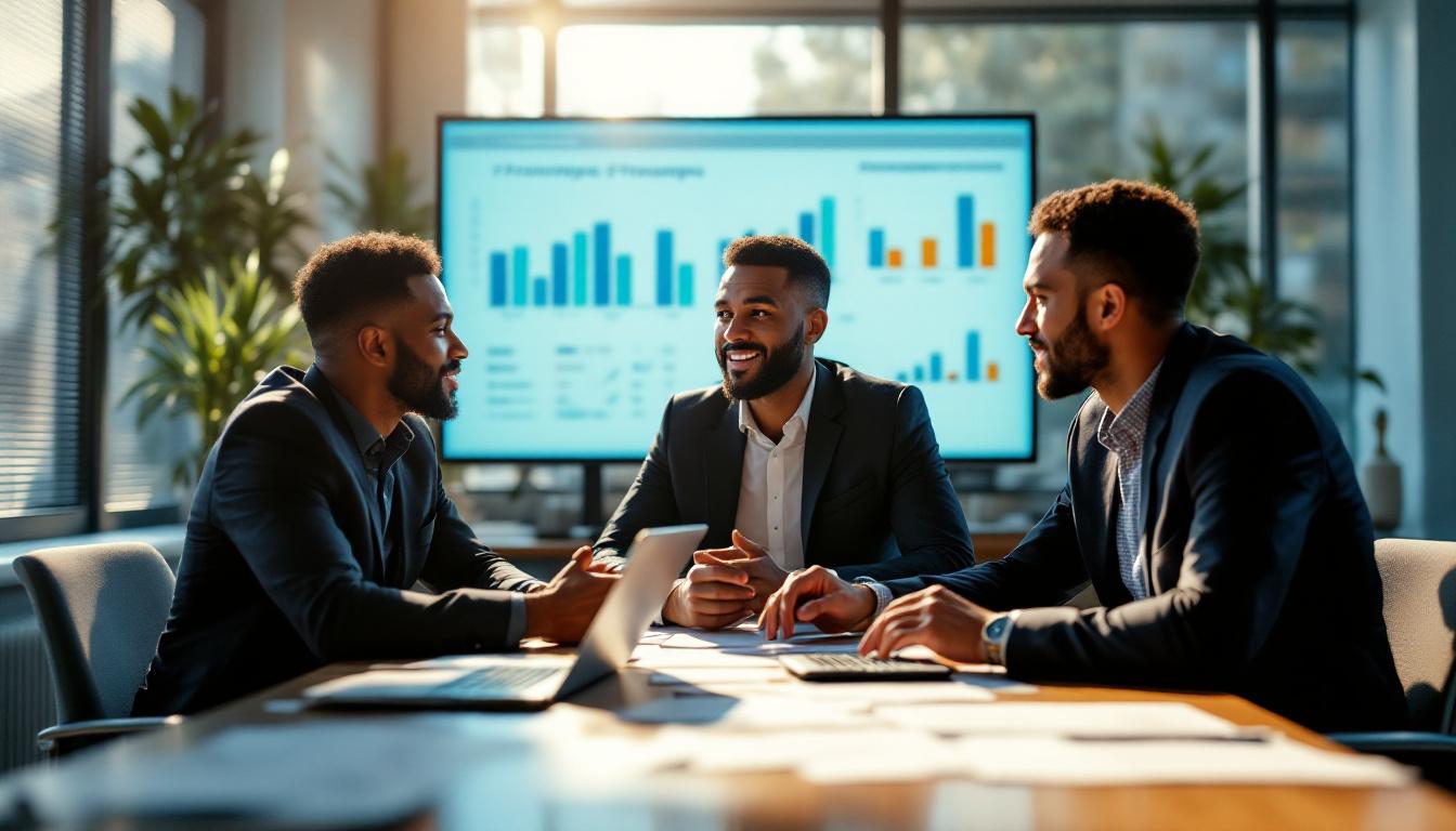 Reunião de empresários discutindo o Pronampe em 2026 2