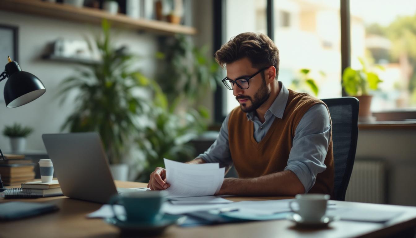 Microempreendedor segurando um alvará MEI atualizado para 2026