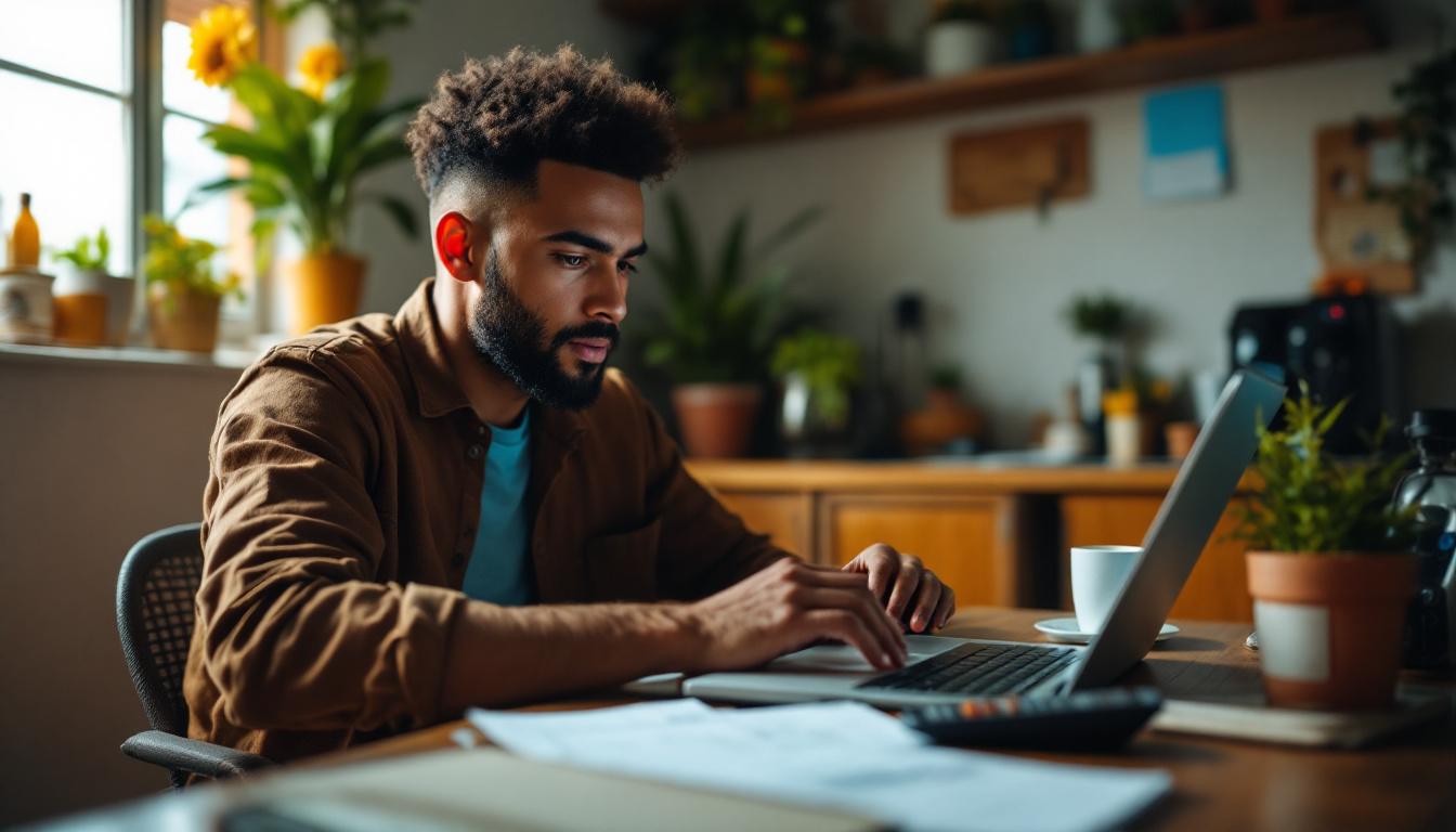 Proprietário de e-commerce analisando vendas em 2026